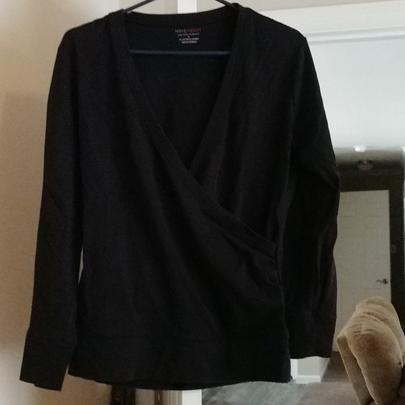 New York & Company Sweaters - V Neck Cross Sweater